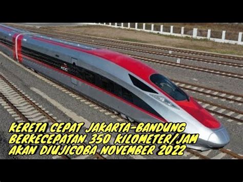 Kereta Cepat Jakarta Bandung Kecepatannya Hingga Kilometer Jam Akan