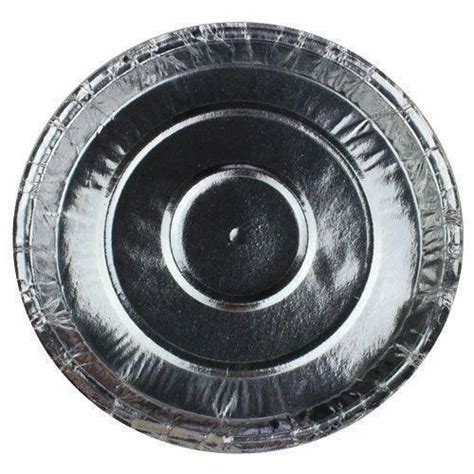 Silver Laminated Paper Plate At Rs Piece Paper Plate In Mumbai