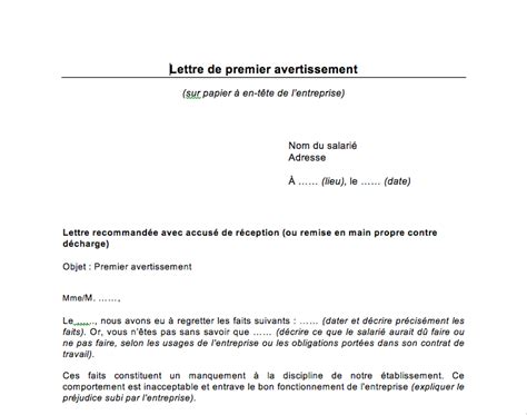 Exemple De Lettre De Demande D Absence