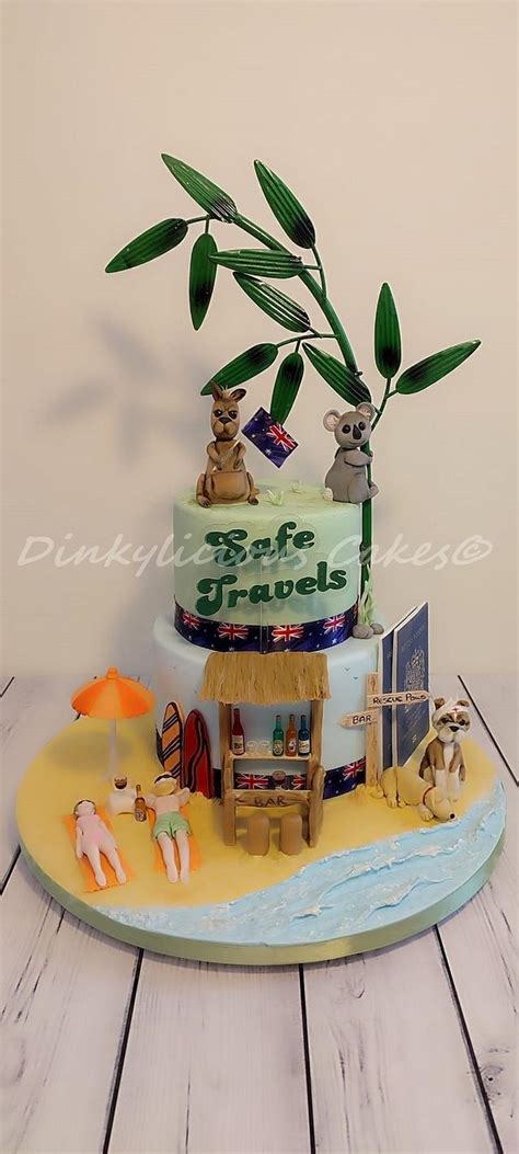 Travelling Adventure Decorated Cake By Dinkylicious Cakesdecor