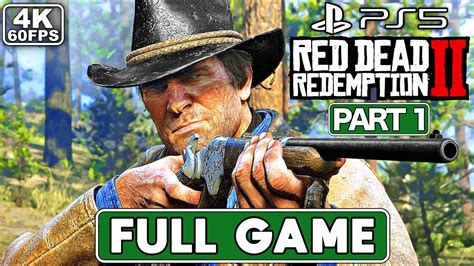 Red Dead Redemption 2 Gameplay Walkthrough Full Game Part 1 [ps5 4k