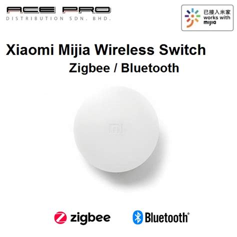 Xiaomi Mi Smart Home Security Wireless Switch - WXKG01LM / Bluetooth ...