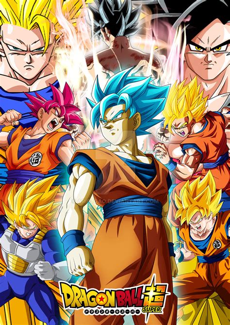 All Super Saiyan Son Goku Part 2 By Ariezgao On Deviantart