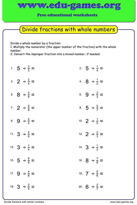 Unit Fraction Grade 2 Worksheet