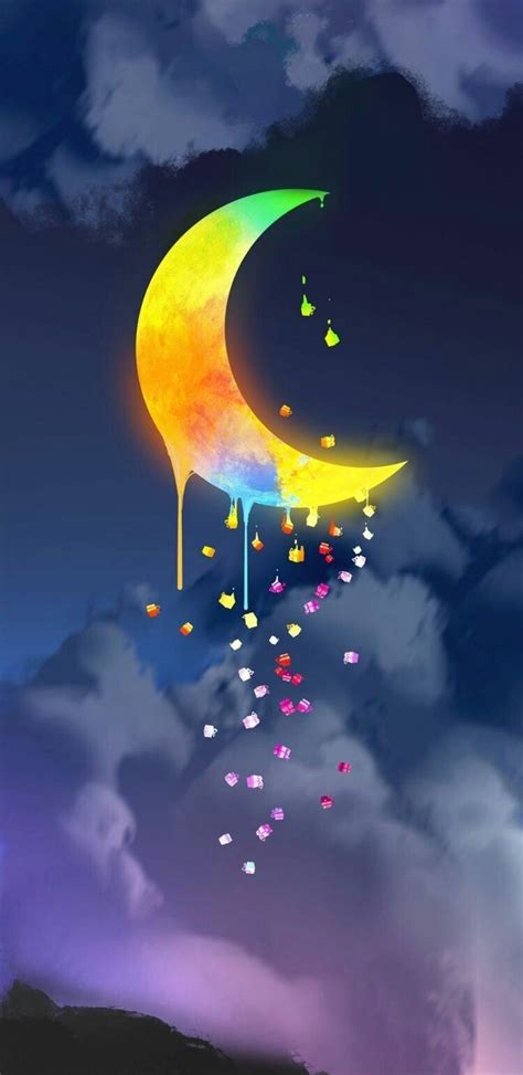 Cute Moon Wallpapers Wallpaper Cave