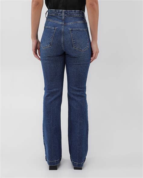 Riachuelo Cal A Jeans Feminina Bootcut Passantes Denim M Dio Ak