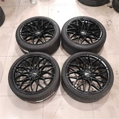 Jual Velg Bekas Racing Hsr Mobil Bmw R Lebar Pcd X Plus