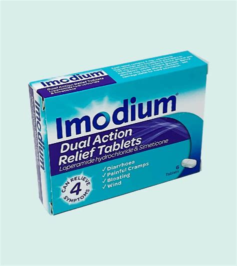 Imodium Plus Comfort Tablets 6 Tablets Chesterfield Delivery Pharmacy