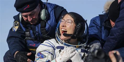 Nasa Astronaut Returns To Earth After Longest Ever Female Spaceflight