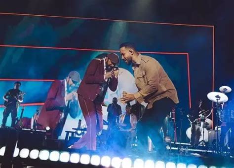 Sorpresa Juan Luis Guerra Junto A Romeo Santos Cantan El Cl Sico