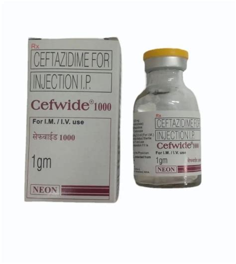 Ceftazidime Gm Injection Cefwide Mg At Vial In Mumbai