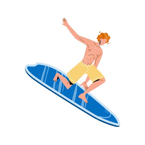 Surfboard Surfer Vector Hd Images Surfer Riding Surfboard Surfer