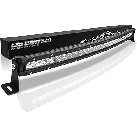 Amazon Rough Country Black Series Curved Single Row Cree Led