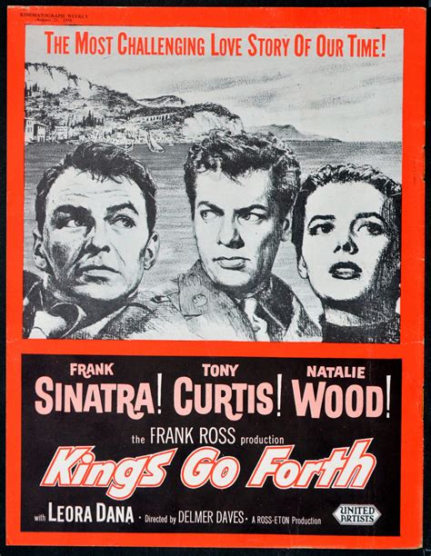 Kings Go Forth Rare Film Posters