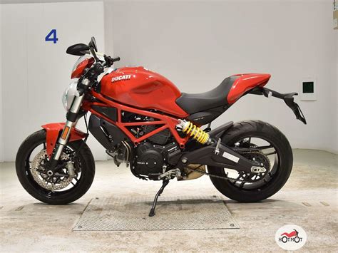 Купить б у Ducati Monster 797 инжектор 6 передач в Москве красный naked bike 2018 года на Авто