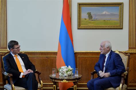 President Vahagn Khachaturyan Received The Ambassador Of The