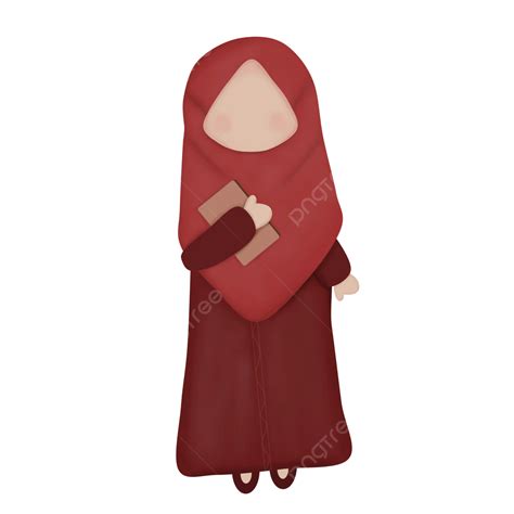 Hijab De Niños Felices Png Femenino Musulmán Pañuelo Png Y Psd Para