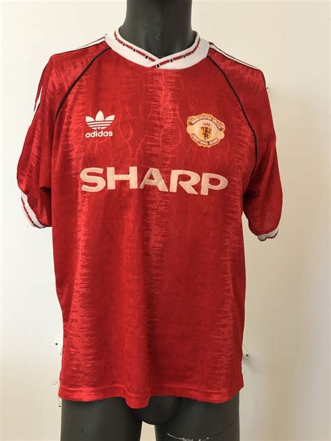 Maglia MANCHESTER UNITED 1990 1992 HOME RETRÒ VINTAGE RETRO JERSEY