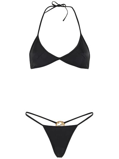 Sparkling Jersey Bikini Gucci Women Luisaviaroma