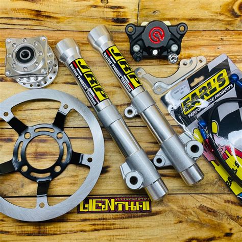 Ligthen Front Shock Outer Tube W Pot Caliper And Buta Disc Set Wave