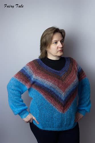 Ravelry Sheer Light Sweater Pattern By Irina Khoroshaeva