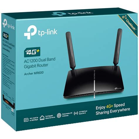 Router Tp Link Archer Mr600 4g Cat6 Ac1200 Wireless Dual Band Gigabit