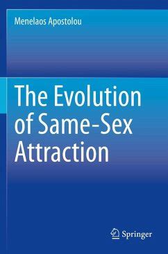 The Evolution Of Same Sex Attraction Von Menelaos Apostolou Fachbuch