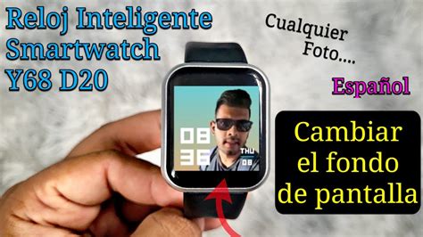 C Mo Cambiar Personalizar El Fondo De Pantalla En Smartwatch Fitpro