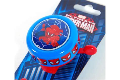 Spiderman Bike Bell Boys Blue