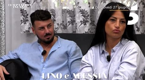 Temptation Island Lino e Alessia dopo il falò stanno ancora insieme