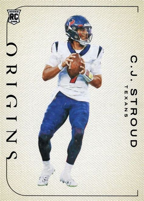 CJ Stroud 2023 Origins BS 18 Blank Slate SSP Price Guide Sports