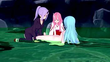 Shuna And Shion Rimuru In The Hot Springs The Time I Got Reincarnated As A Slime Parody
