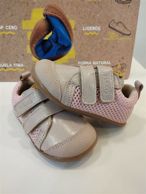 Calzado Respetuoso FlexiNens 0152 H Nude Y Rosa Pies De Nube