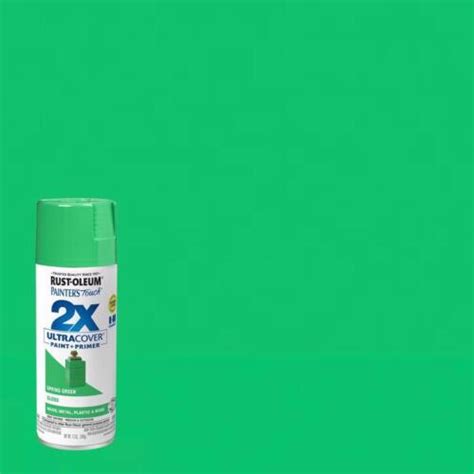 Rust Oleum Painters Touch 2x Ultra Cover Gloss Spring Green Spray