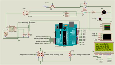 shows the circuit diagram of the protection system | Download ...