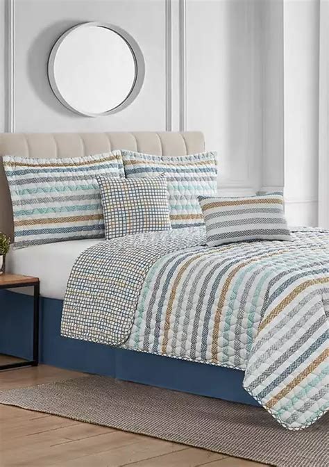 Modern Southern Home™ Sudbury Reversible 6 Piece Quilt Set Belk