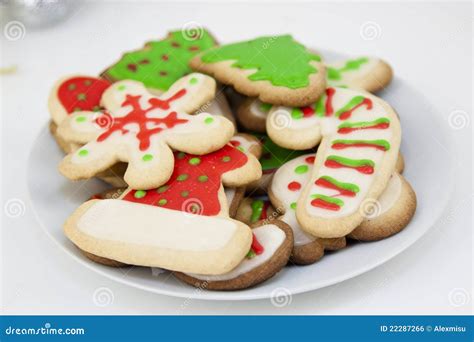 Christmas Cookies Stock Photo Image Of Sprinkles Desserts 22287266