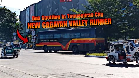 Bus Spotting In Tuguegarao City Purple Victory Liner Youtube