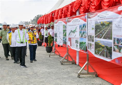 Tinjau Pembangunan Jalan Tol IKN Presiden Diharapkan Juni 2024 Bisa