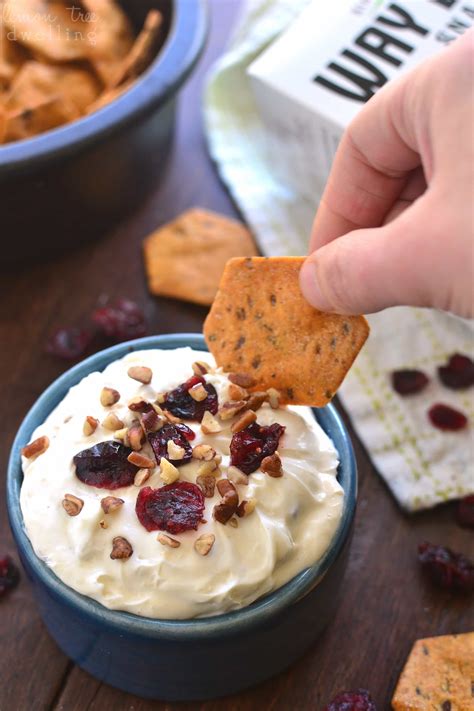 Maple Pecan Cranberry Dip