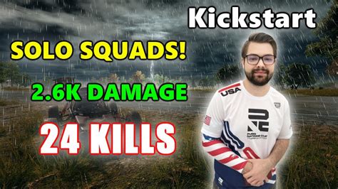 Lg Kickstart 24 Kills 26k Damage Solo Vs Squads Pubg Youtube