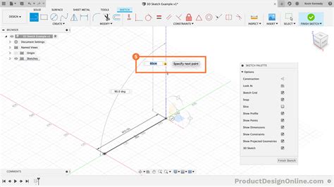 Introduction To 3d Sketching In Fusion 360 Product Design Online