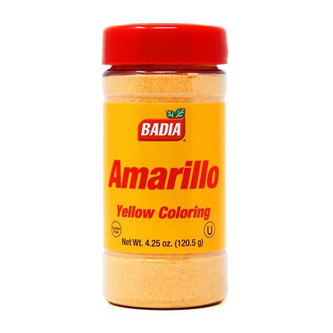 Yellow Coloring - 4.25 oz - Badia Spices