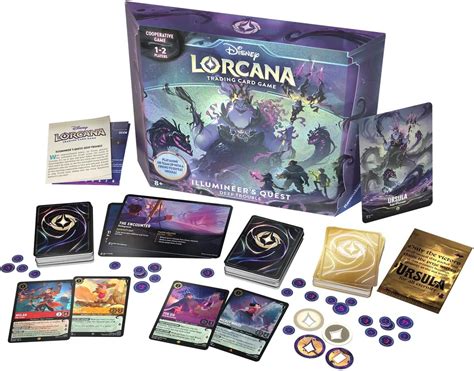 Amazon Ravensburger Disney Lorcana Tcg Illumineer S Quest Deep