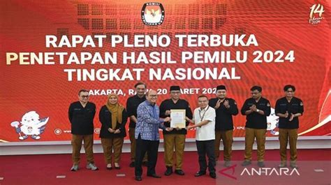 Resmi Kpu Umumkan Prabowo Gibran Pemenang Pilpres Narasi Tv