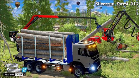 Forestry Farming In Silverrun Forest Ep 13Transporting Building