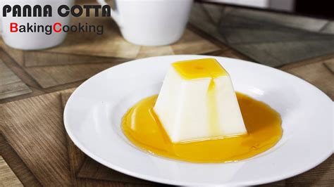 PANNA COTTA RECIPE HOMEMADE RECIPE WITHOUT GELATIN YouTube