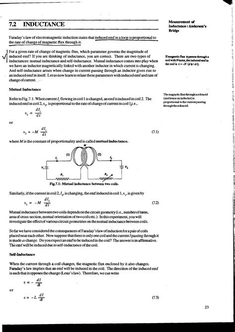 Solution Measurement Of Inductance Anderson S Bridge Studypool