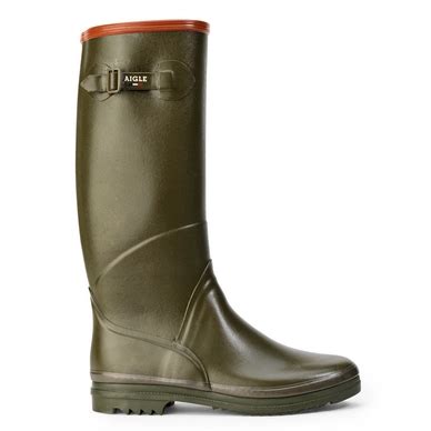 Wellies Aigle Women Chantebelle Khaki Outdoorsupply Co Uk