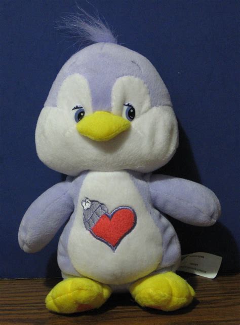 Care Bear Cousins Cozy Heart Penguin 9" Plush - Play Along - 2004 Vintage